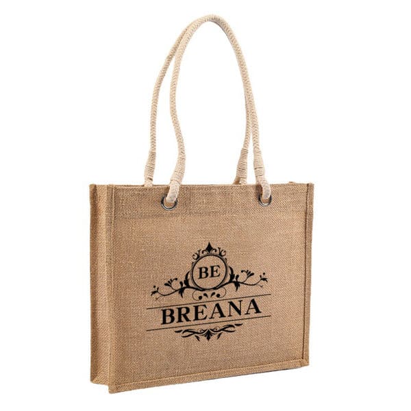 Jute Shopping Tote Bag Jute Shopping Tote Bag