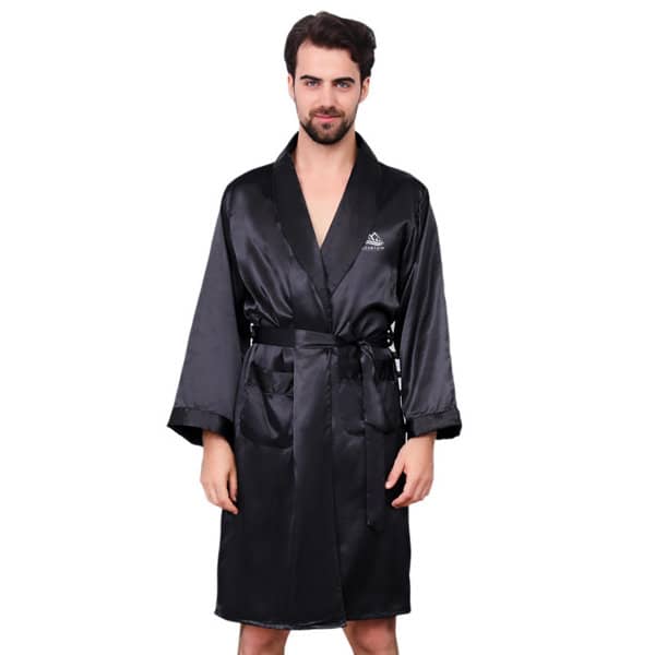 Men's Silk Pajama With 2 Pockets Men's Silk Pajama With 2 Pockets