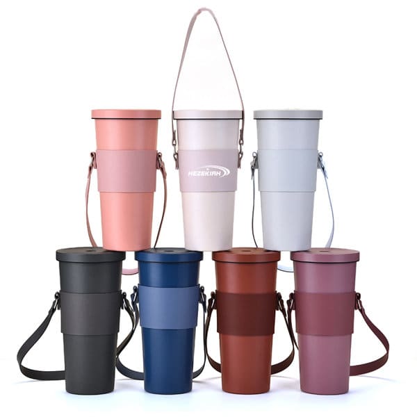PU Leather Carrying Cup Sleeve PU Leather Carrying Cup Sleeve