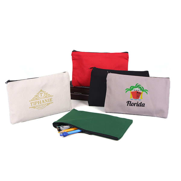 Canvas Pounch With Zipper Canvas Pounch With Zipper