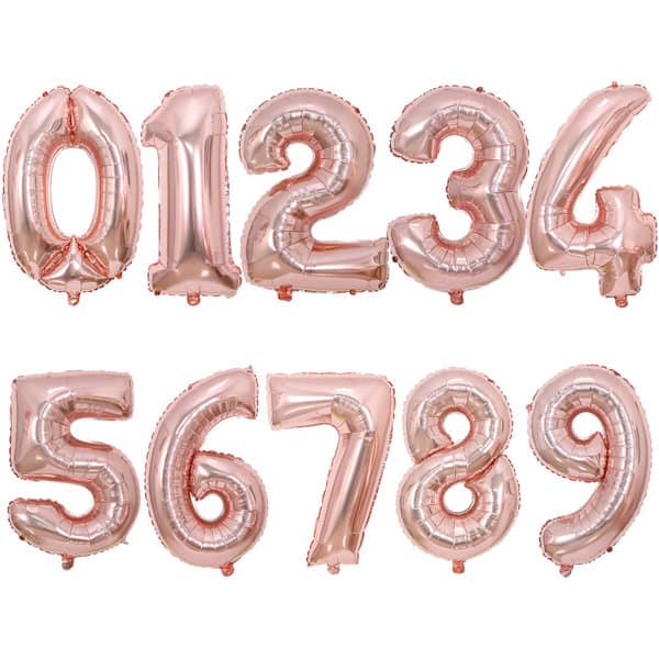 32 Inch Aluminum Film Number Balloon 32 Inch Aluminum Film Number Balloon