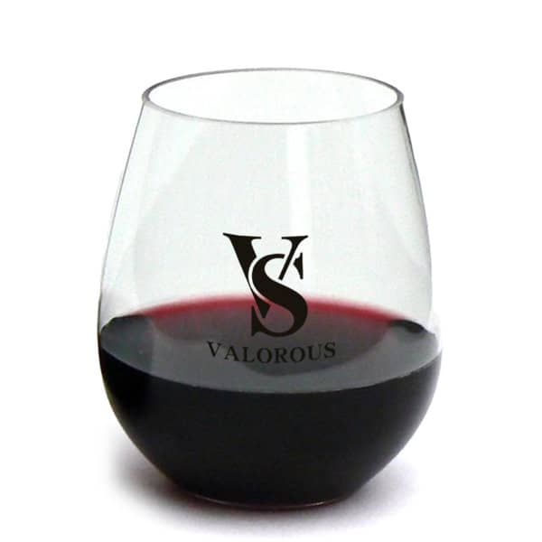 Custom Print Stemless Wine Glass Custom Print Stemless Wine Glass