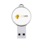 Mini Round Crystal Flash Drive