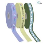 16mm RPET Full Colour Printed Satin Polyest Ribbon