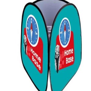 3 Sided Vertical Pop Up Banner 920mm x 1100mm
