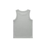 A light green organic rib tank top featuring a simple design and no visible branding.