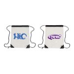 Clear PVC Drawstring Bag