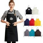 Poly-Cotton Canvas Full Bib Apron With Neck Strap
