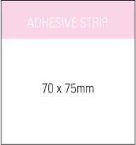 Stuk note pad 70x 75 Recycled White 4c 40 leaf