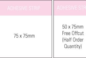 Stuk note pad 75x 75 Recycled White 3 col 50 leaf