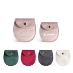 Oval Velvet Jewellery Pouch