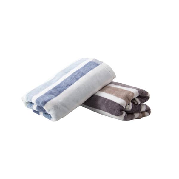 Cotton Cut Striped Towel Cotton Cut Striped Towel