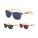 Fashion Sunglasses with Bamboo Arms