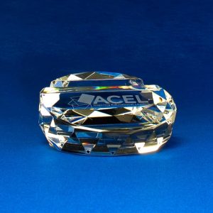 Crystal Business Card Holder