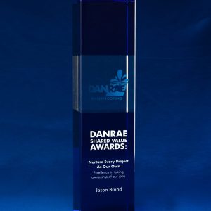 Azure Clair Crystal Tower Award