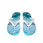 Rubber Talking Footprint Thongs