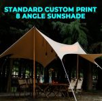 Camping Canopy 8 Angel + Poles