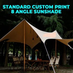Camping Canopy 8 Angel + Poles