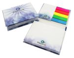Hard Cover 100 Leaf With Film Markers 4 Col Cover 2 Col Pad