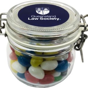 Small Canister with Mini Jelly Beans 200g