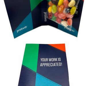 Gift Card with JELLY BELLY Jelly Bean Bag 25g