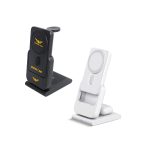 3-In-1 5000mAh Power Bank Charging Station