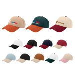 6 Panel Solid Color Fashion Cap
