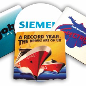 Digital 1 Mm Natural Rubber 4 Colour Coasters
