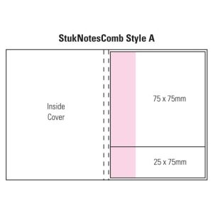 Combination A Laminated 4 Colour Cover 2 Col Pad