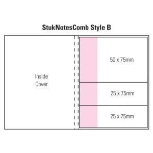 Combination B Laminated 4 Colour Cover 2 col pad