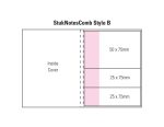 Combination B Laminated 4 Colour Cover 4 Col Pad