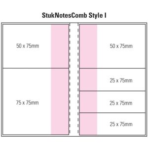 Combination I Laminated 4 Colour Cover 4 Col Pad