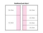 Combination I Laminated 4 Colour Cover 1 Col Pad
