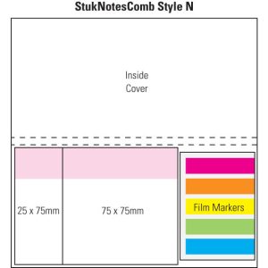 Combination N Laminated 4 Colour Cover 3 Col Pad