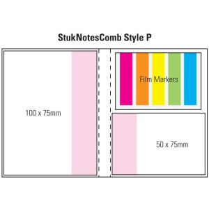 Combination P Laminated 4 Colour Cover 4 Col Pad
