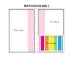 Combination Q Laminated 4 Colour Cover 4 Col Pad