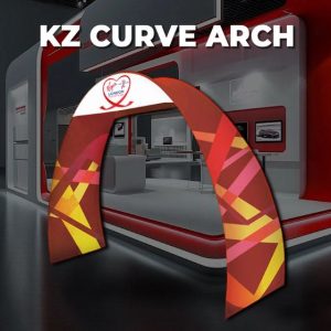 Stretch Fabric Curved Arch / Tension Fabric Replacement Double Sided Skin 2700mm x 1000mm x 600mm x 2300mm