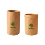 Large Washable Kraft Paper Bag(Dia 150 x H 280mm)