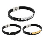 Personalized Leather Bracelet