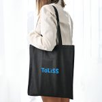 Shopping Tote Bag with V Gusset
