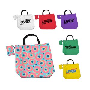 Foldaway Shopping Bag with Clip