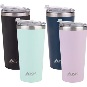 Oasis 480ml Vacuum Travel Mug
