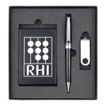 Powerbank, USB (4GB) & Pen Giftset