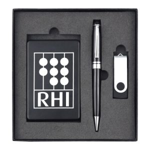 Powerbank, USB (4GB) & Pen Giftset