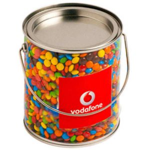 Big PVC Bucket with Mini M&Ms 850g