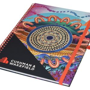 Designa Wiro A4 Side Bound Notebook - Air Freight