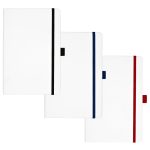 Nova White Bound JournalBook w/ Coloured Accents