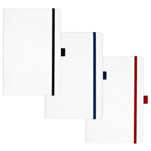Nova White Bound JournalBook w/ Coloured Accents
