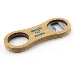 Intox Bamboo Bottle Opener Key Ring
