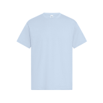 Light blue men's t-shirt, featuring short sleeves and a classic crew neckline. Includes a branded tag.